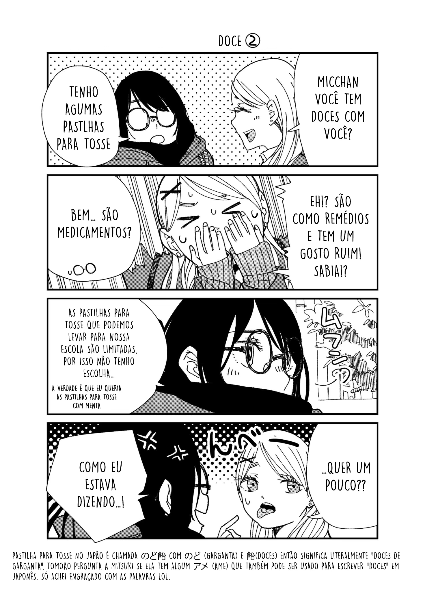 Tomoko & Mitsuki, capítulo 8.5, página 3
