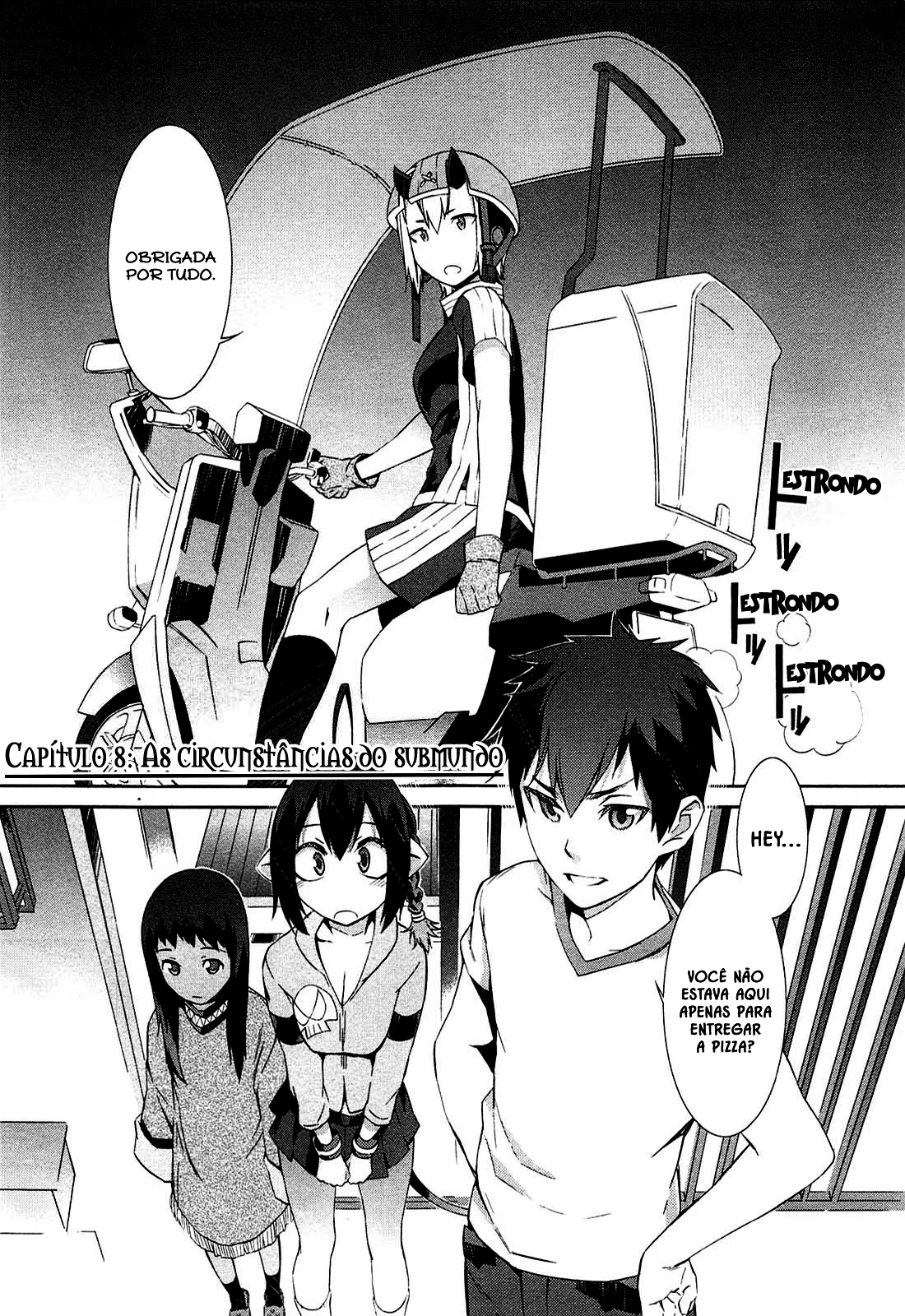 Tenraku Akuma! Demon's Core, capítulo 8, página 2