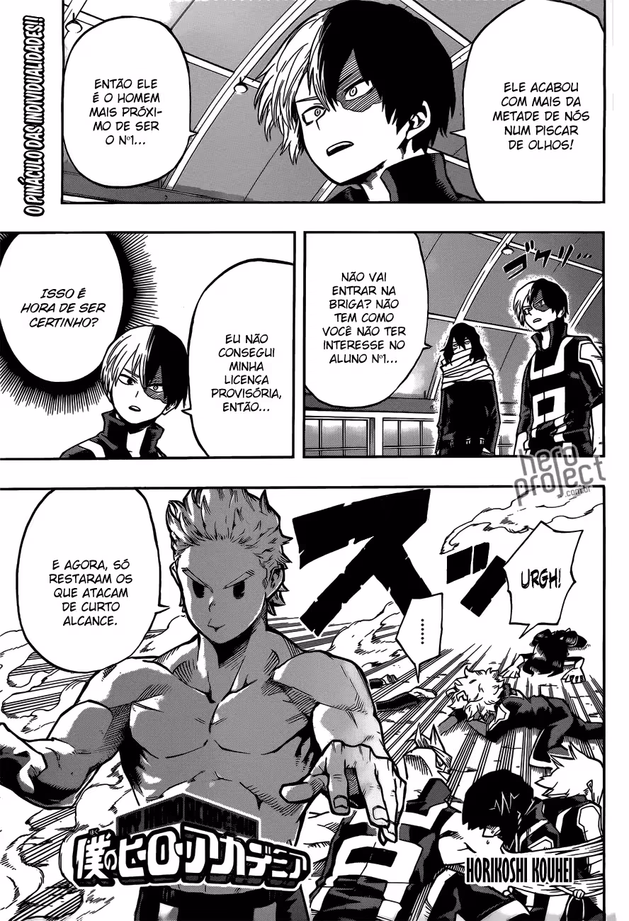 Boku no Hero Academia, capítulo 124, página 2