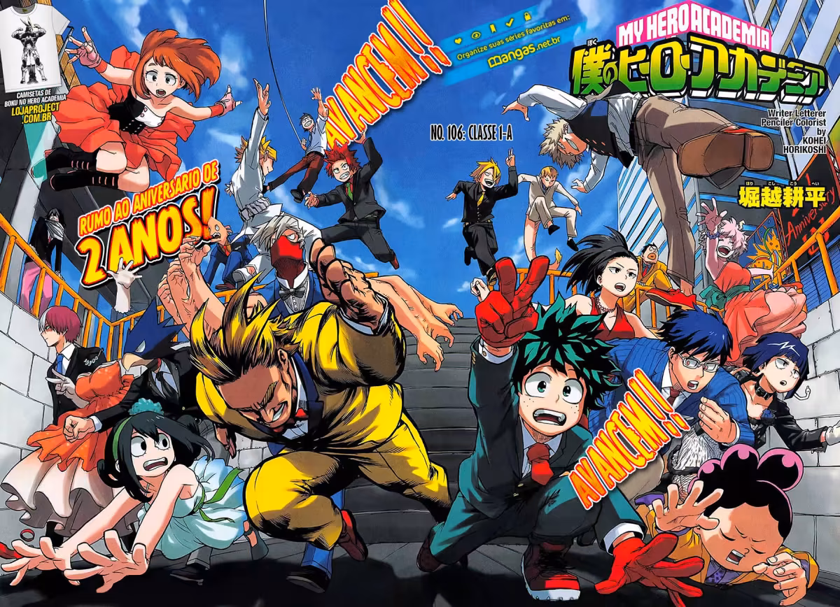 Boku no Hero Academia, capítulo 106, página 4