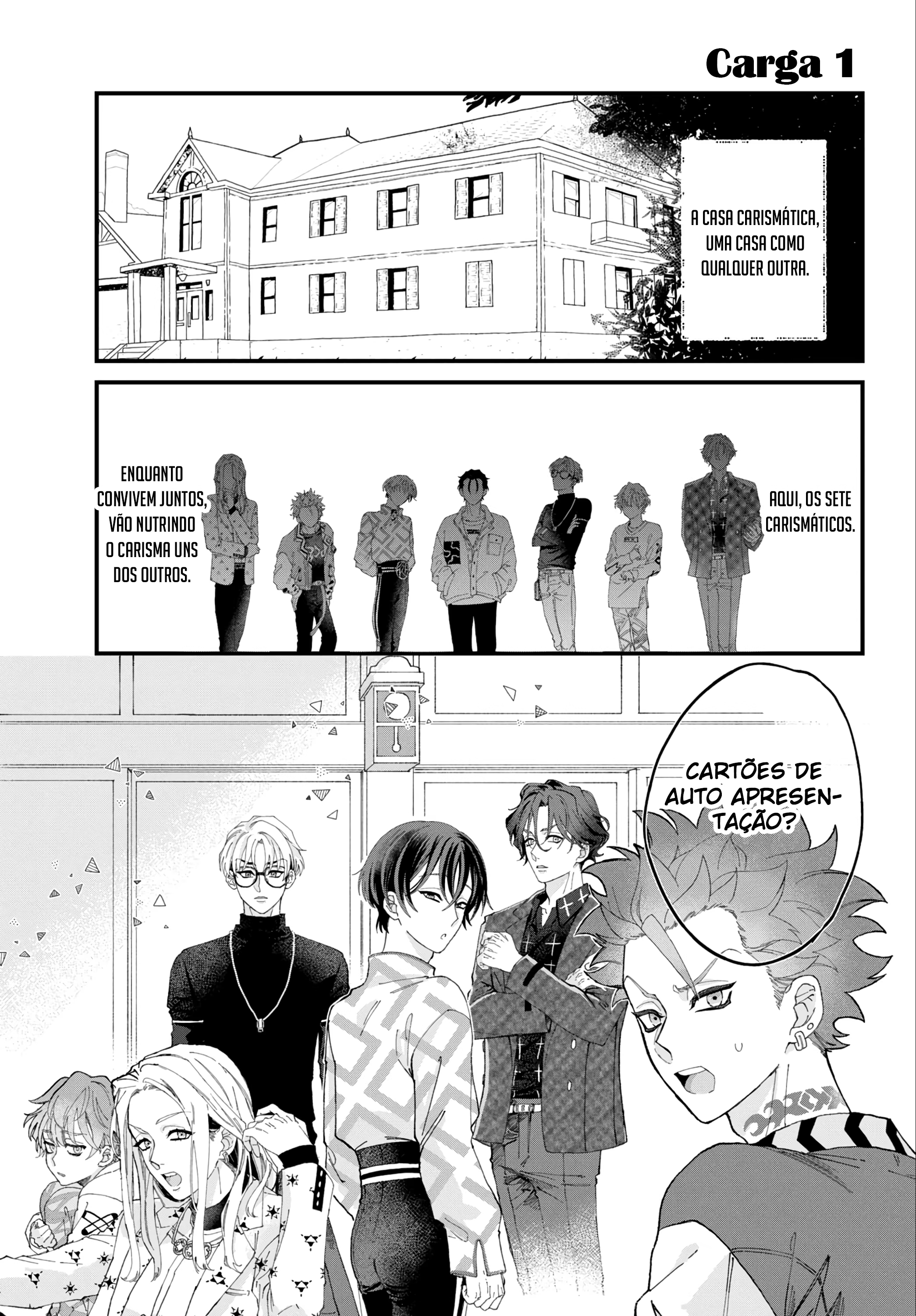 Charisma: Kyou mo Heiwa desu, capítulo 1, página 3