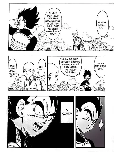 Dragon Ball x Saitama: A Batalha do Século!, capítulo 1, página 4
