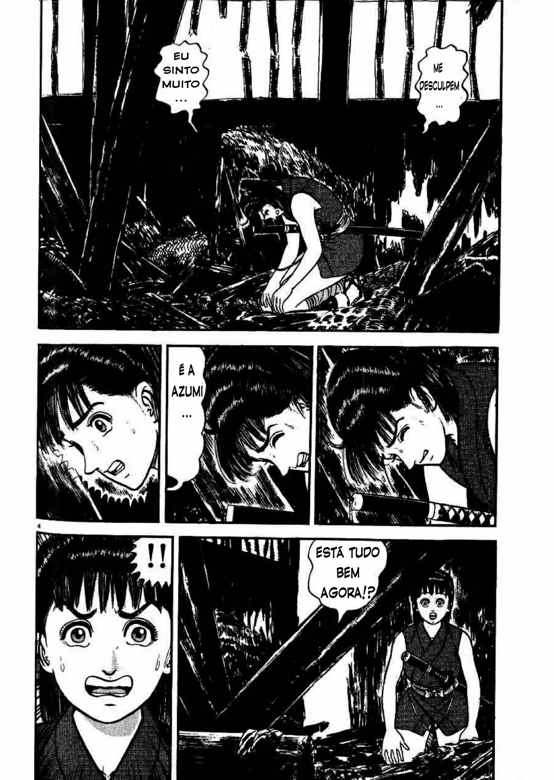 Azumi, capítulo 83, página 4