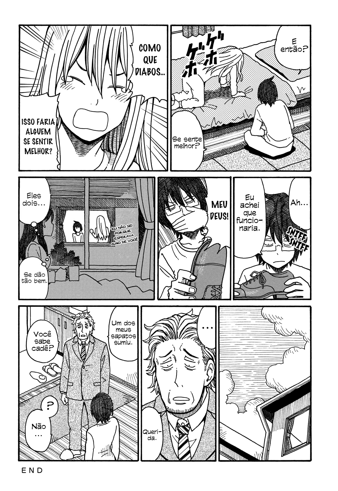 Hatarakanai Futari, capítulo 65, página 4