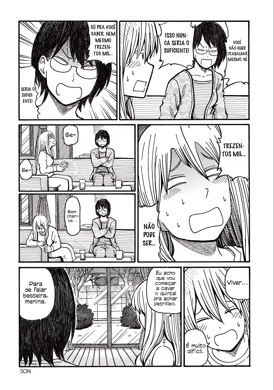 Hatarakanai Futari, capítulo 47, página 3