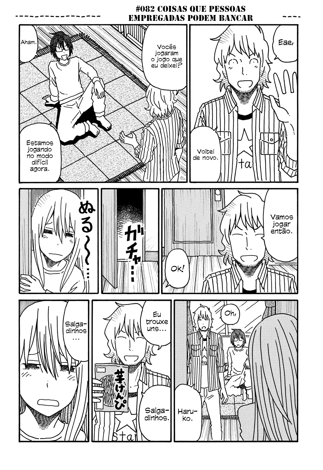 Hatarakanai Futari, capítulo 82, página 2