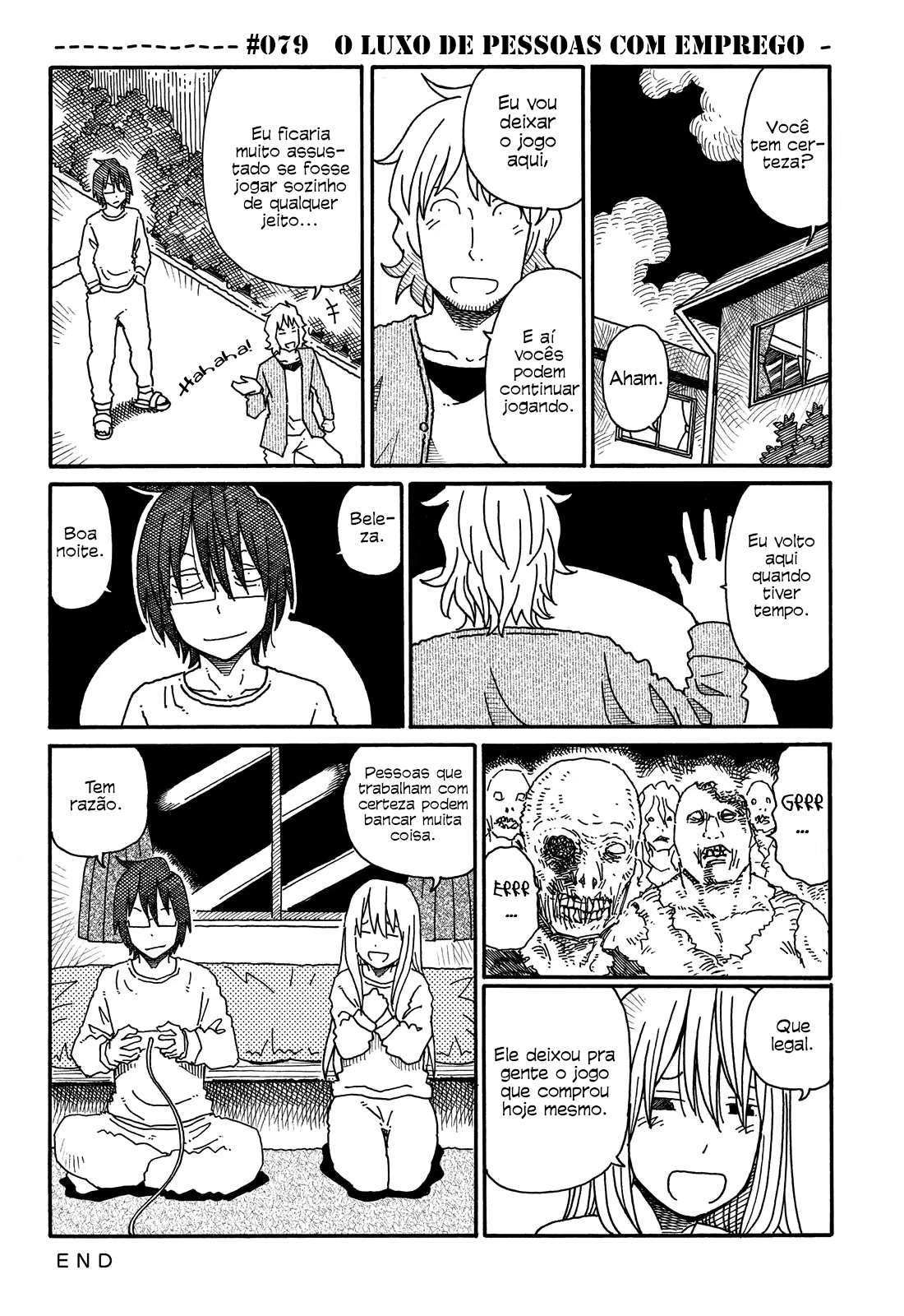 Hatarakanai Futari, capítulo 79, página 2