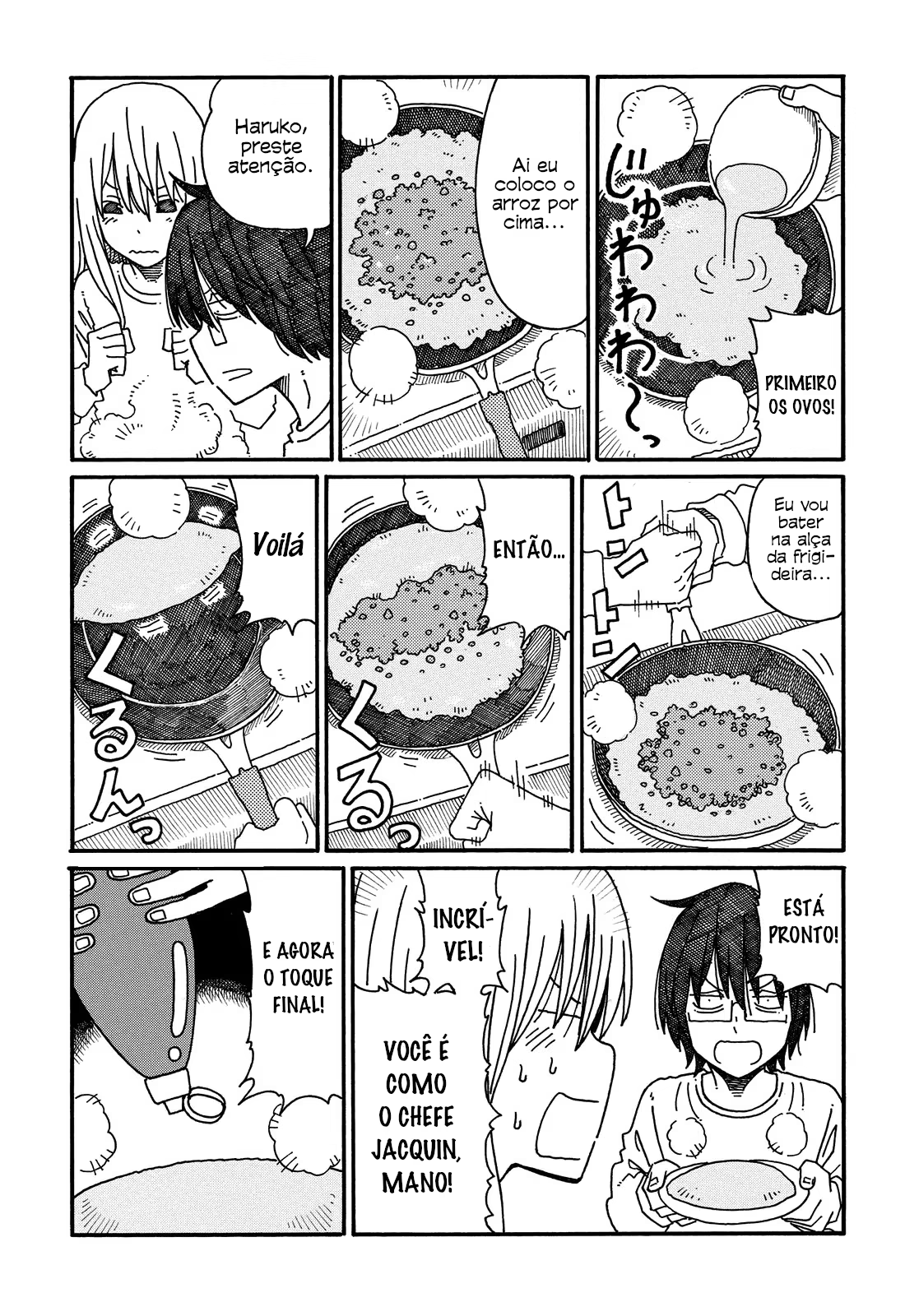 Hatarakanai Futari, capítulo 79.3, página 3