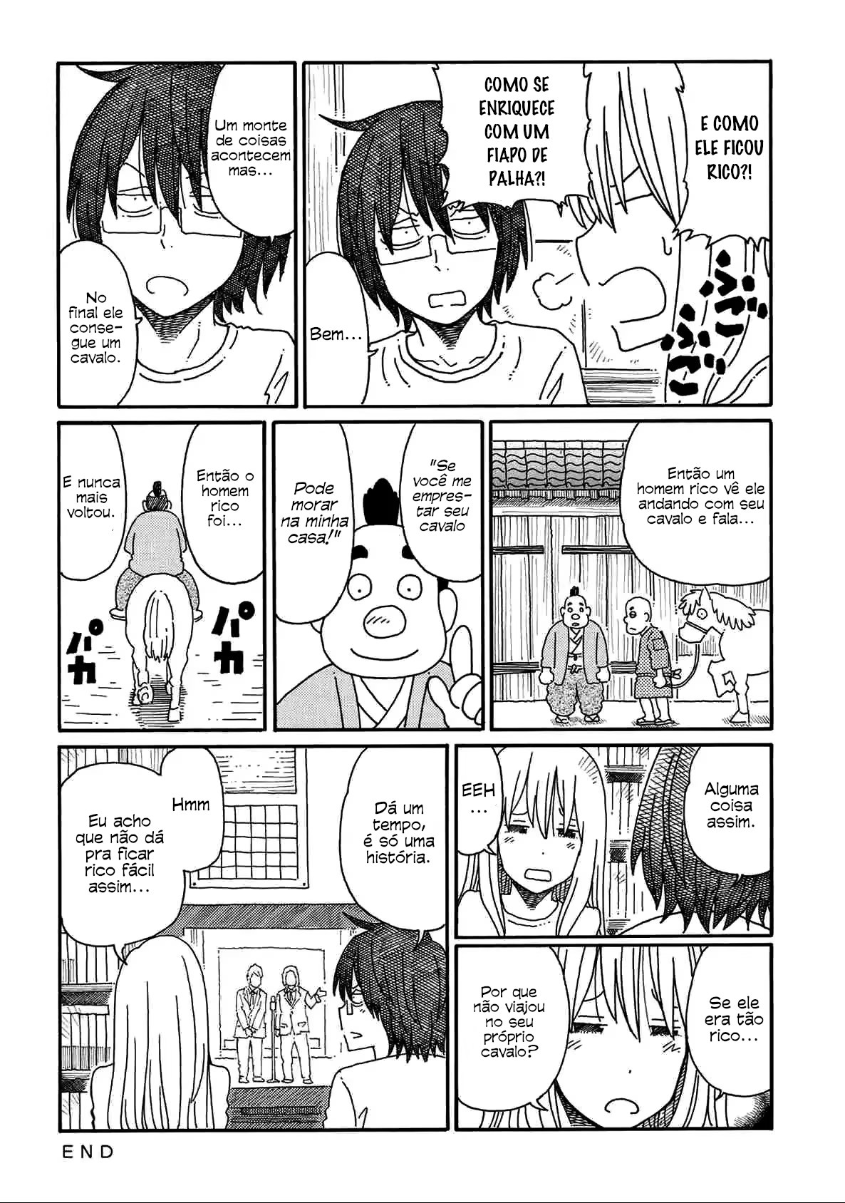 Hatarakanai Futari, capítulo 84, página 3