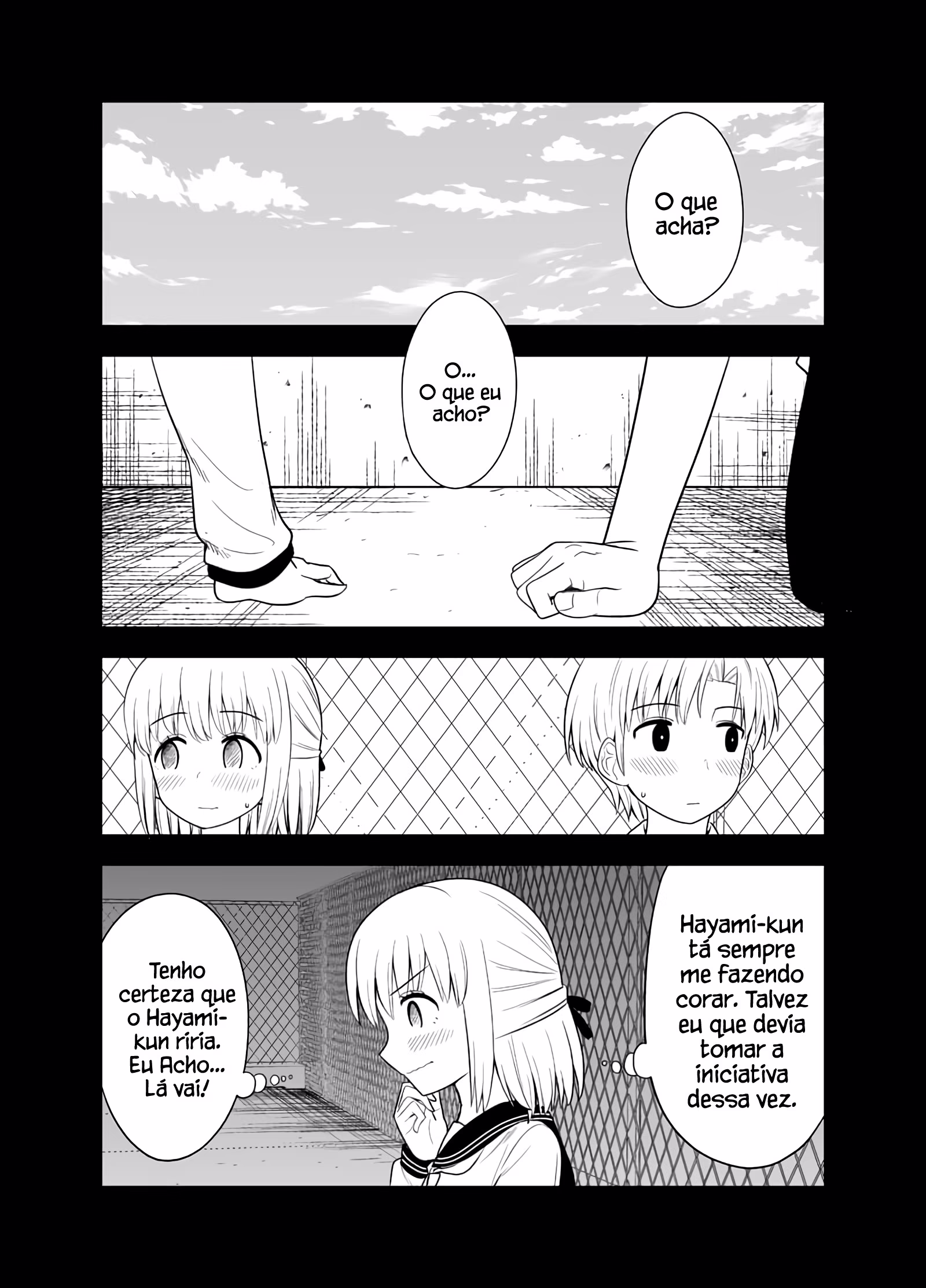 Gakkou no Okujou ni Sumu Kappuru no Hanashi, capítulo 5, página 3