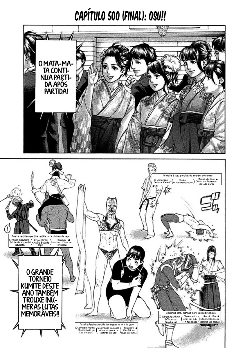 Karate Shoukoushi Kohinata Minoru, capítulo 500, página 2