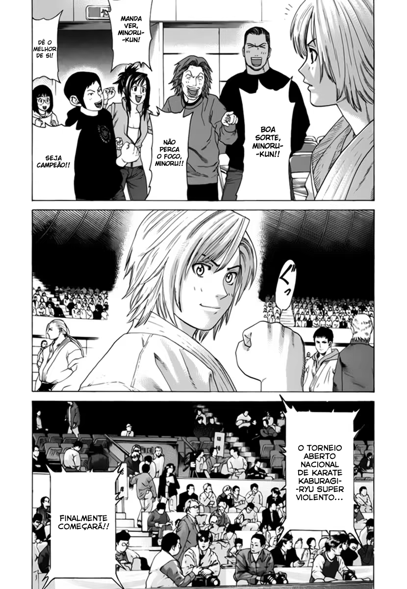 Karate Shoukoushi Kohinata Minoru, capítulo 113, página 4