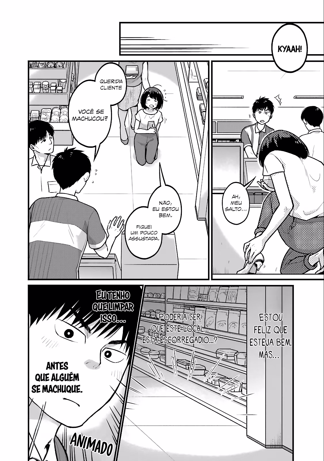 Combini de Kimi to no 5-funkan., capítulo 36, página 4