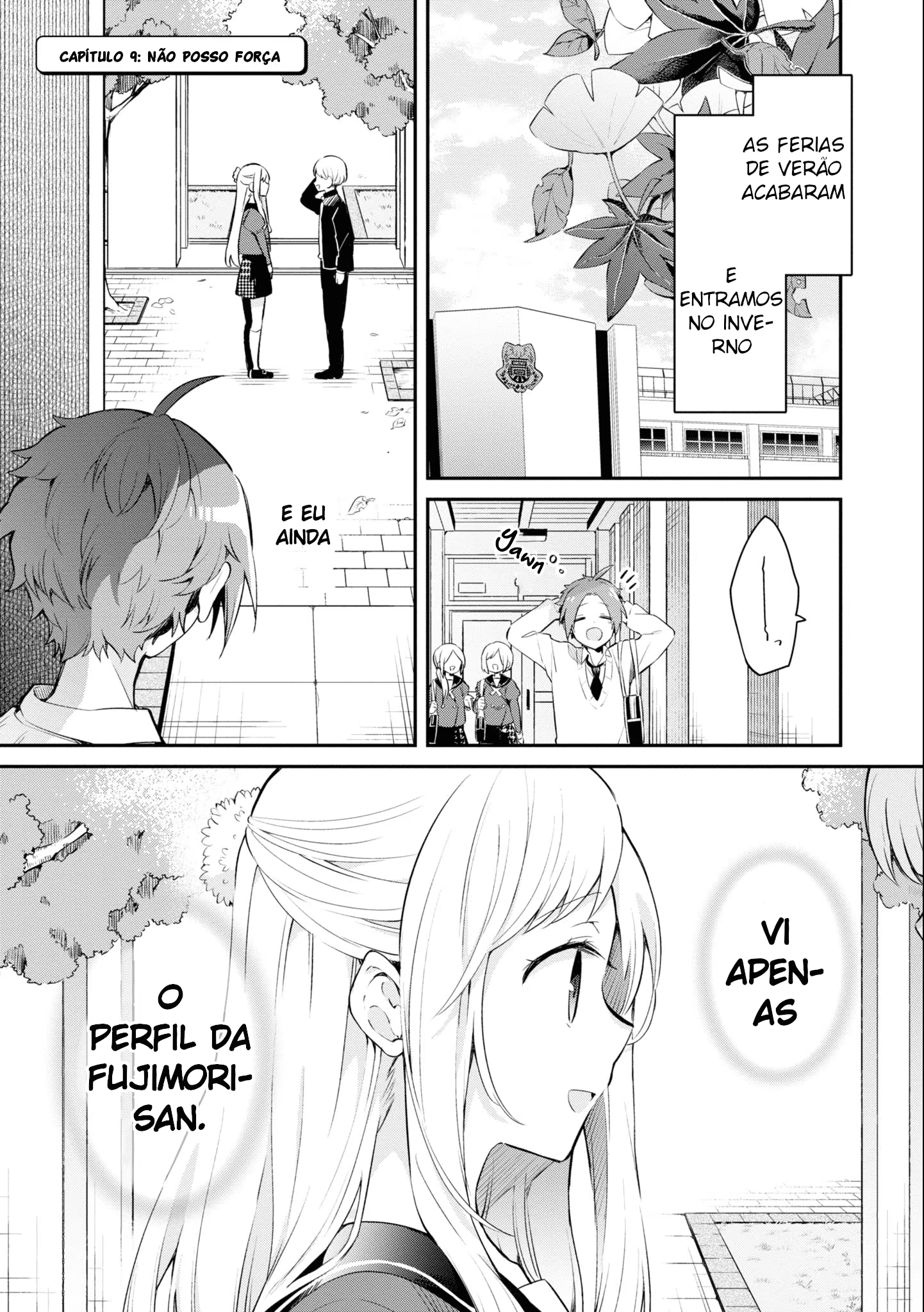 Kimi no Yokogao shika Mirenai, capítulo 9, página 2