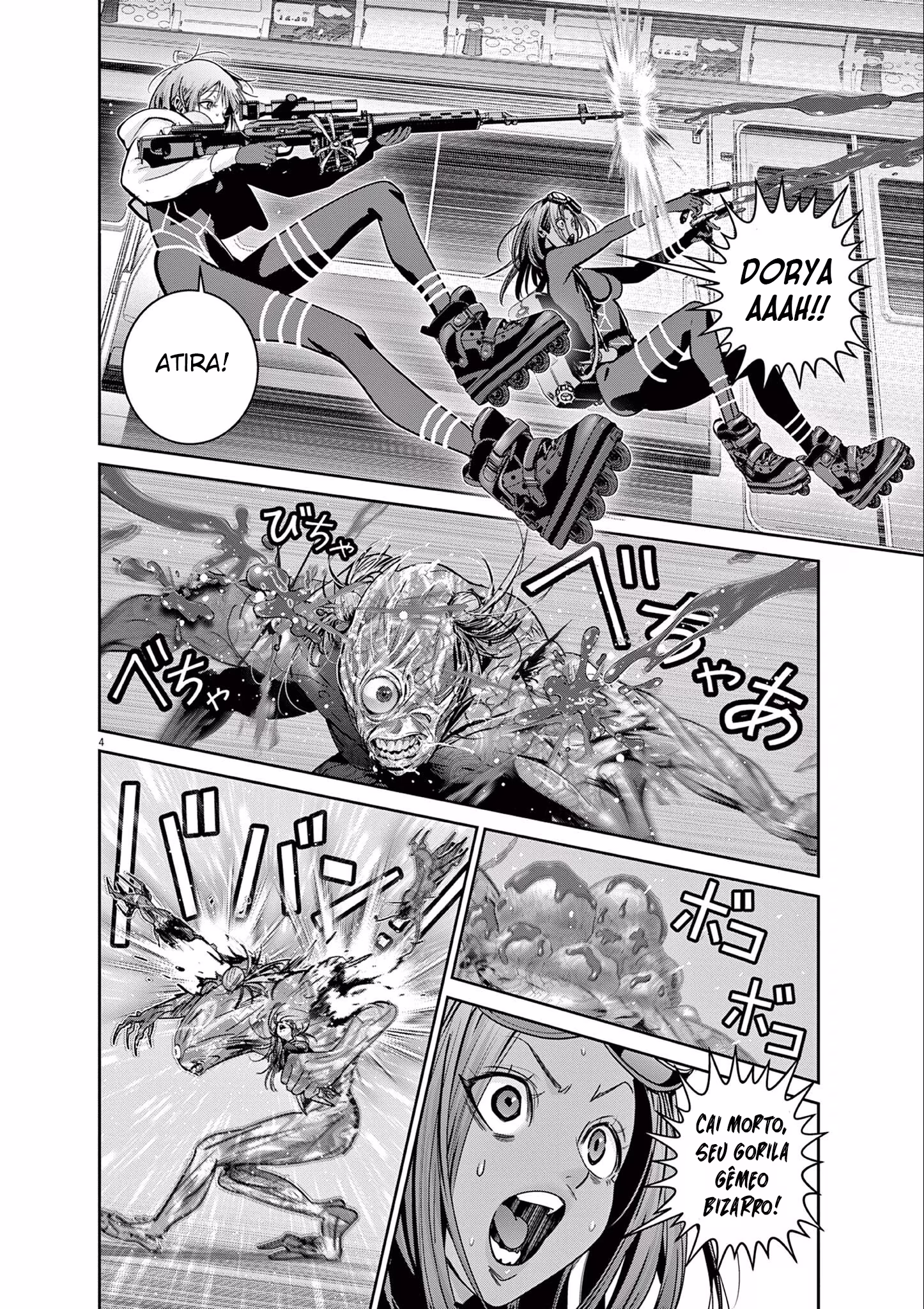 Super Ball Girls, capítulo 32, página 4