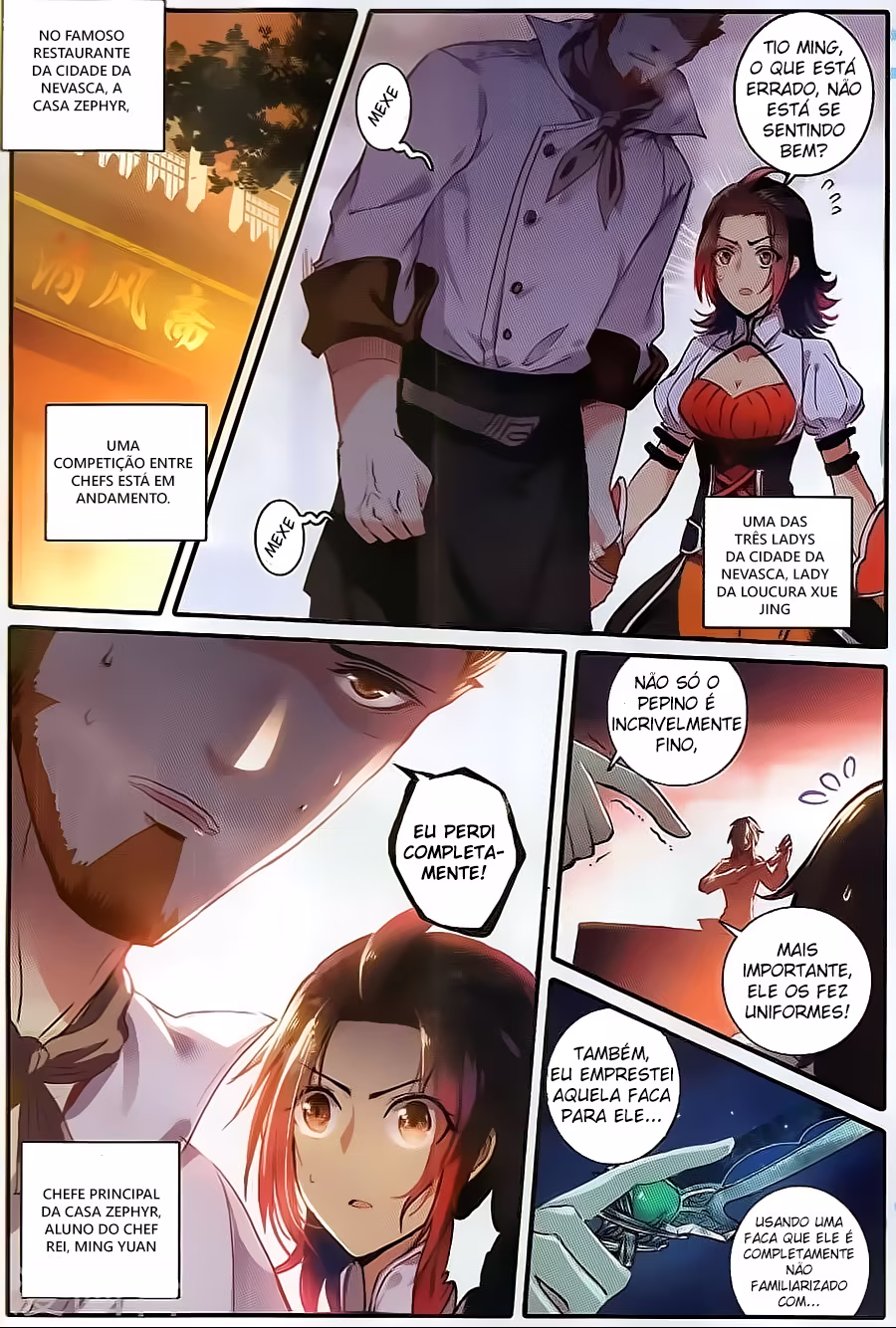 The Magic Chef of Ice and Fire, capítulo 1, página 4