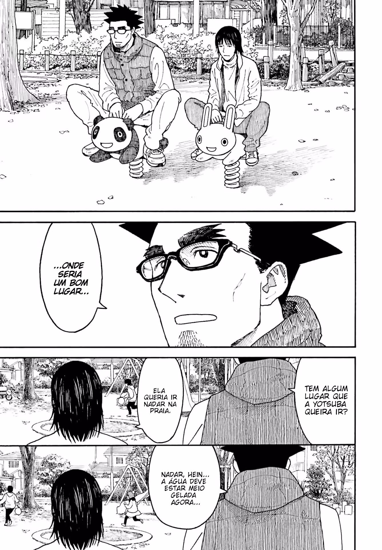 Yotsuba to!, capítulo 107, página 3