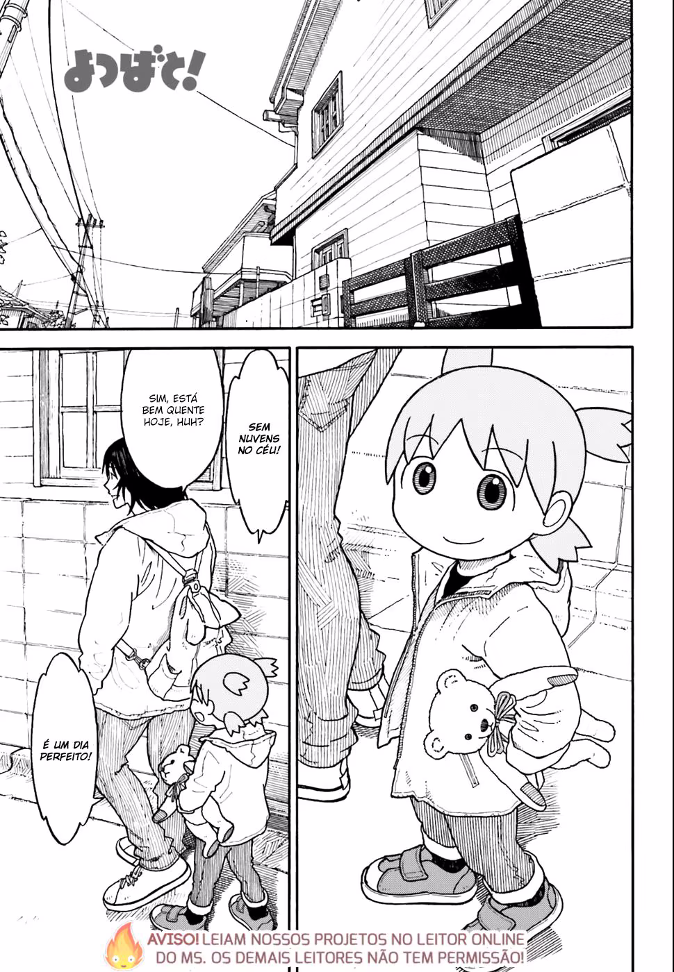 Yotsuba to!, capítulo 100, página 2