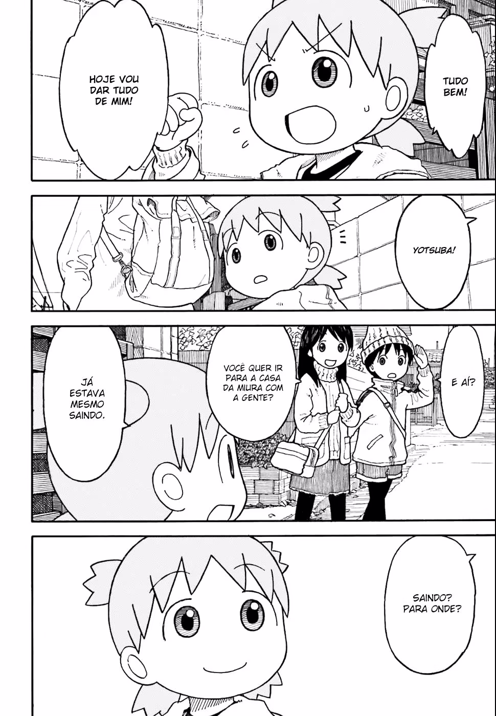 Yotsuba to!, capítulo 100, página 3