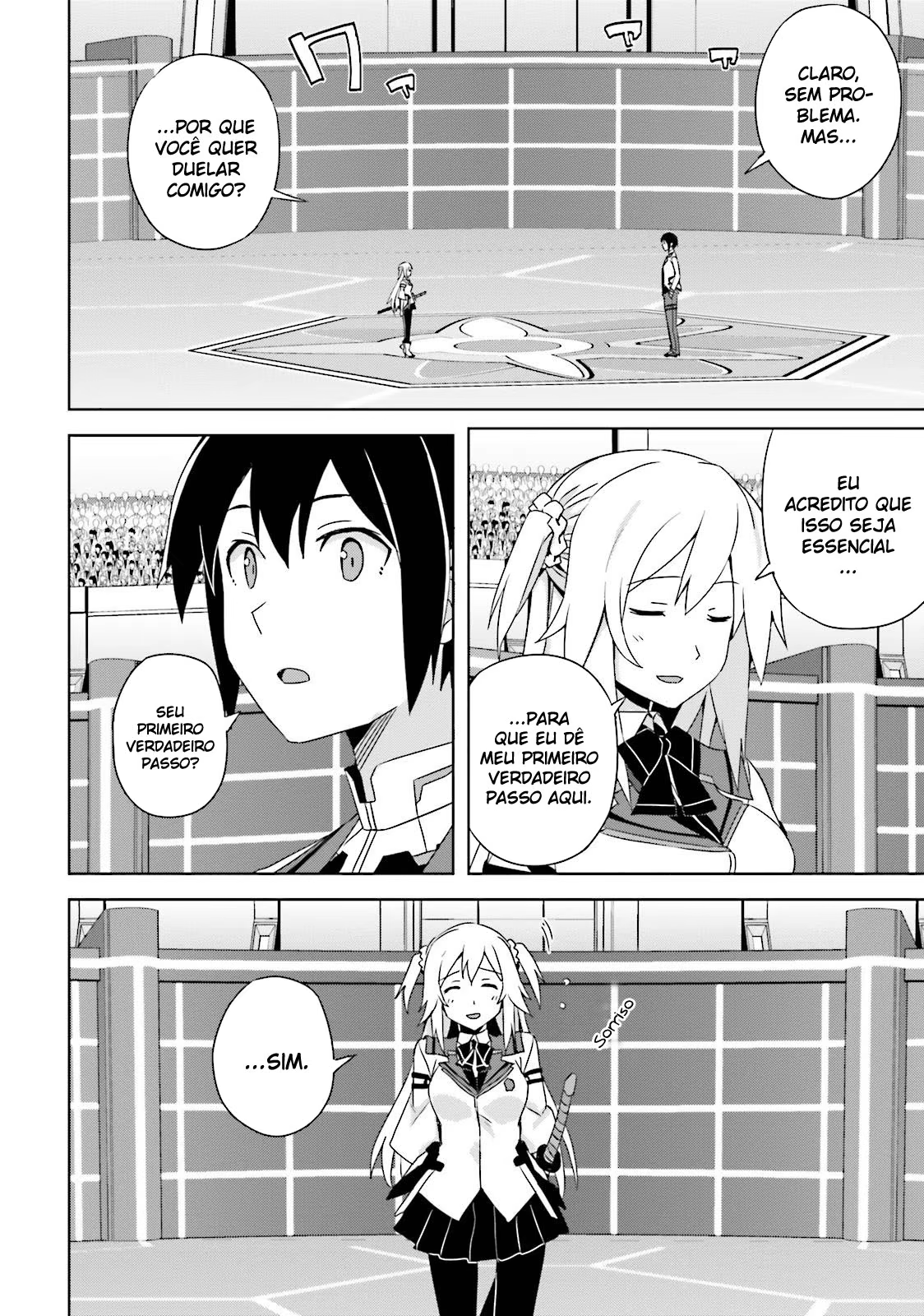 Gakusen Toshi Asterisk, capítulo 30, página 3