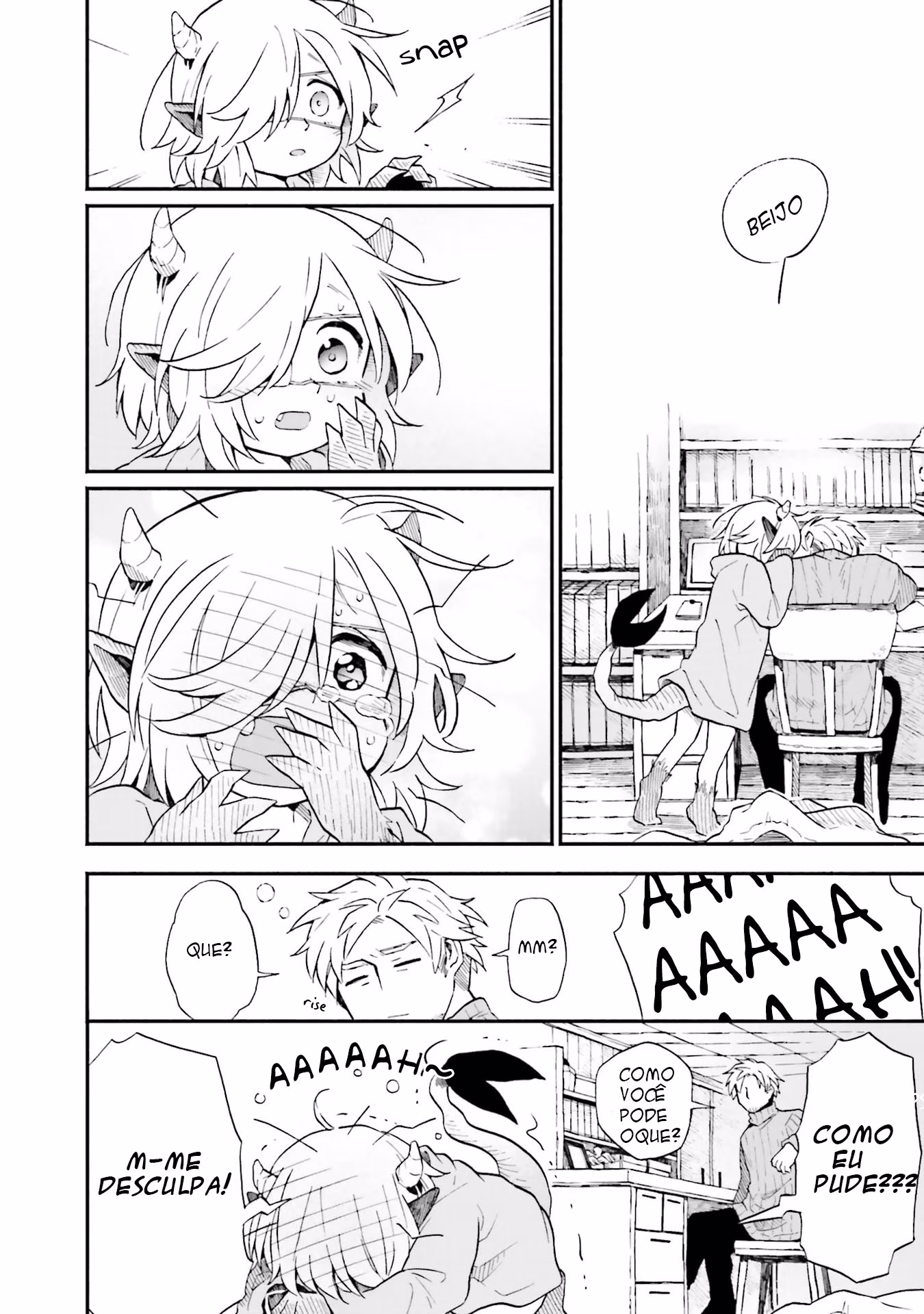Taimashi to Akuma-chan, capítulo 9, página 4