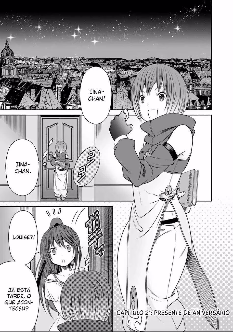 Hachinan tte, Sore wa Nai deshou!, capítulo 21, página 2