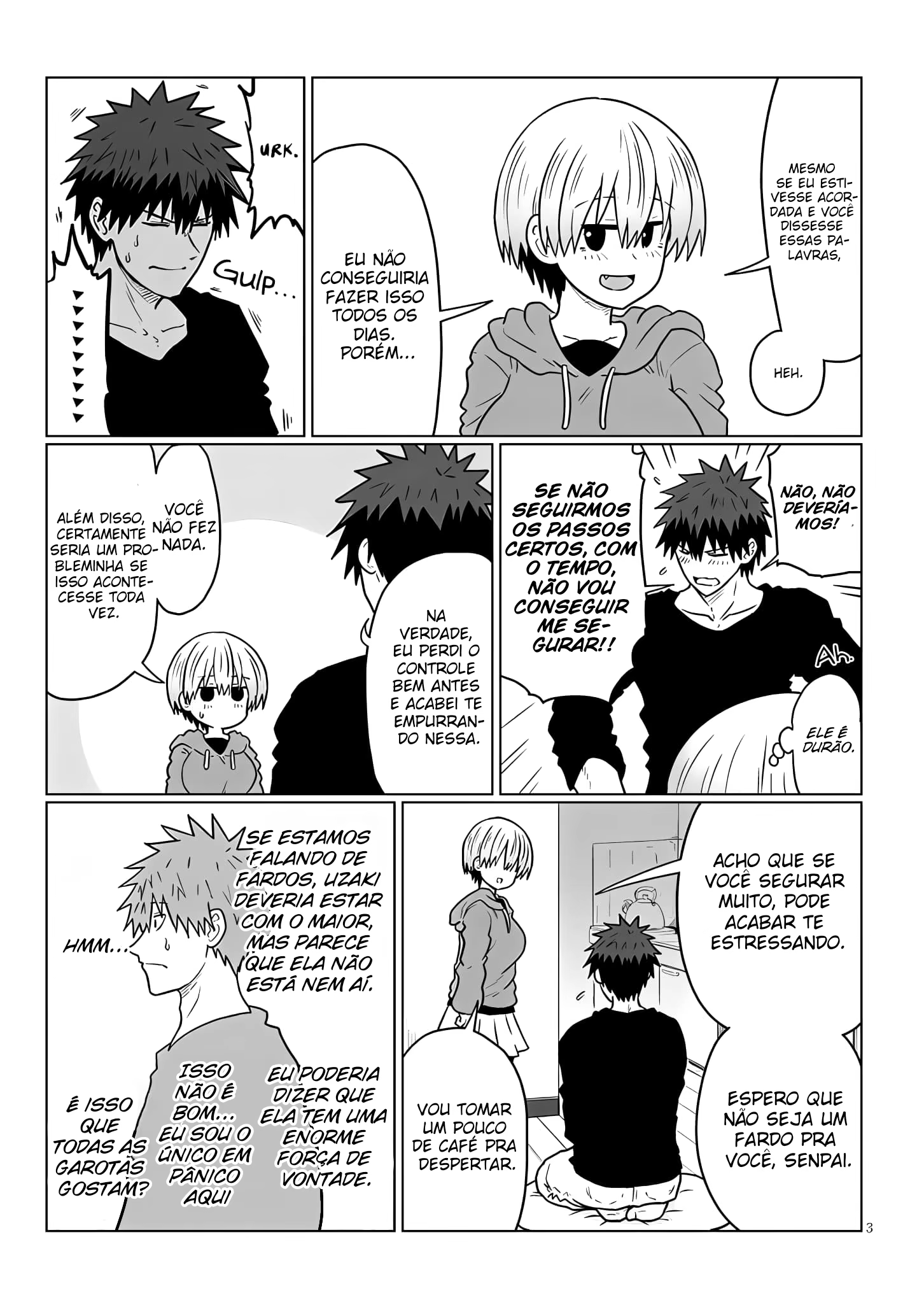 Uzaki-chan wa Asobitai!, capítulo 114, página 4