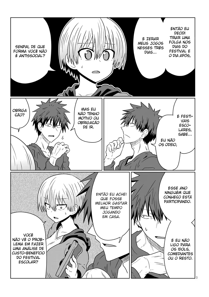 Uzaki-chan wa Asobitai!, capítulo 40, página 4