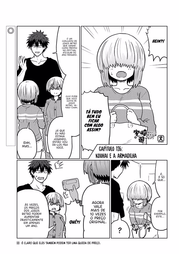 Uzaki-chan wa Asobitai!, capítulo 126, página 2