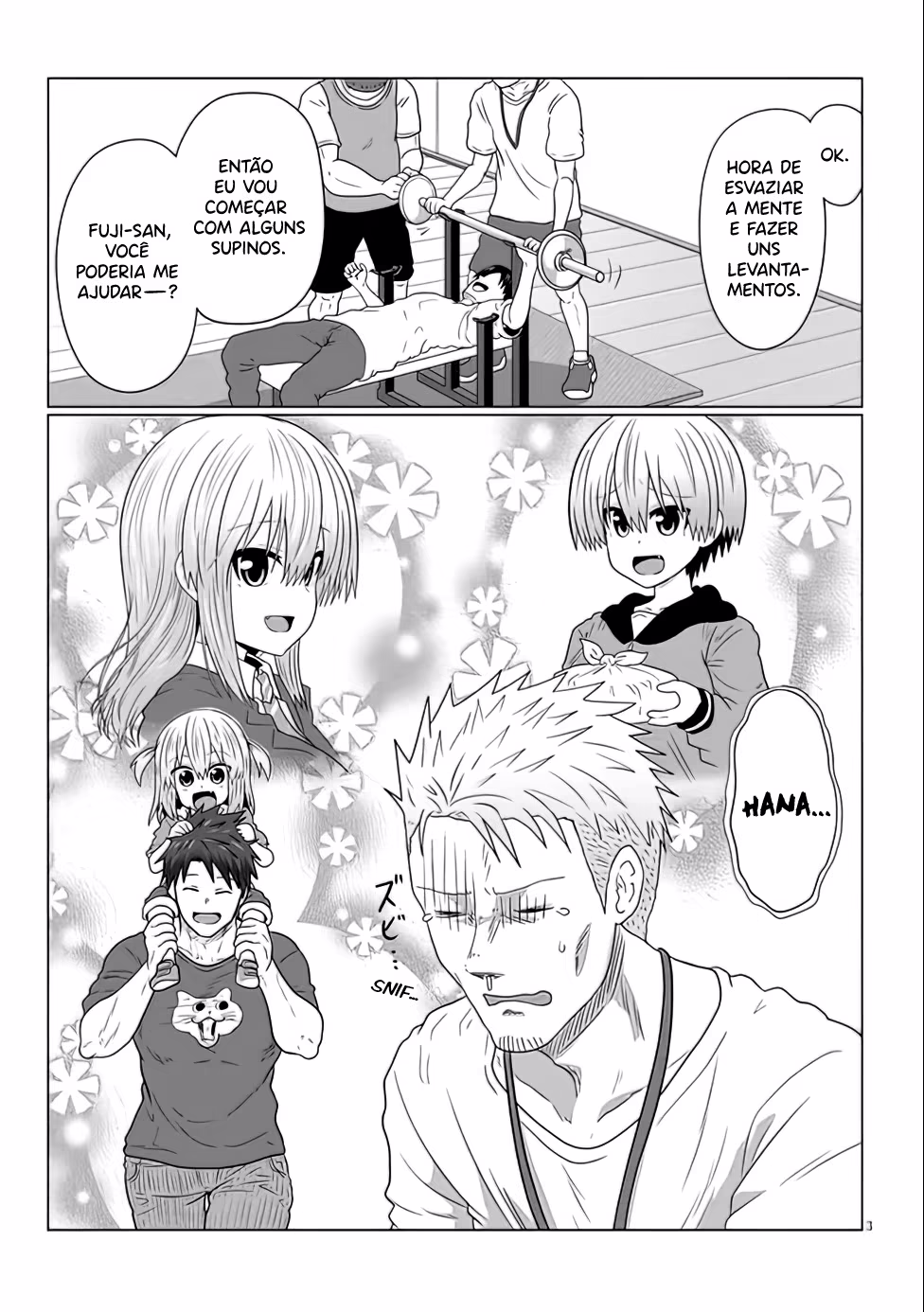 Uzaki-chan wa Asobitai!, capítulo 79, página 4