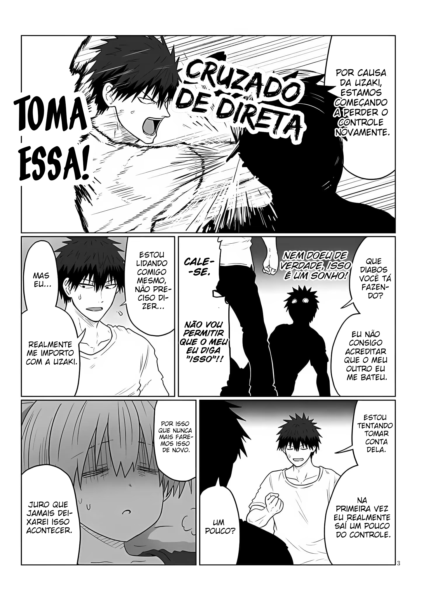 Uzaki-chan wa Asobitai!, capítulo 113, página 3