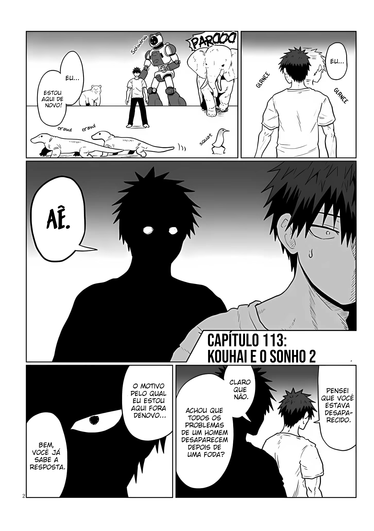 Uzaki-chan wa Asobitai!, capítulo 113, página 4