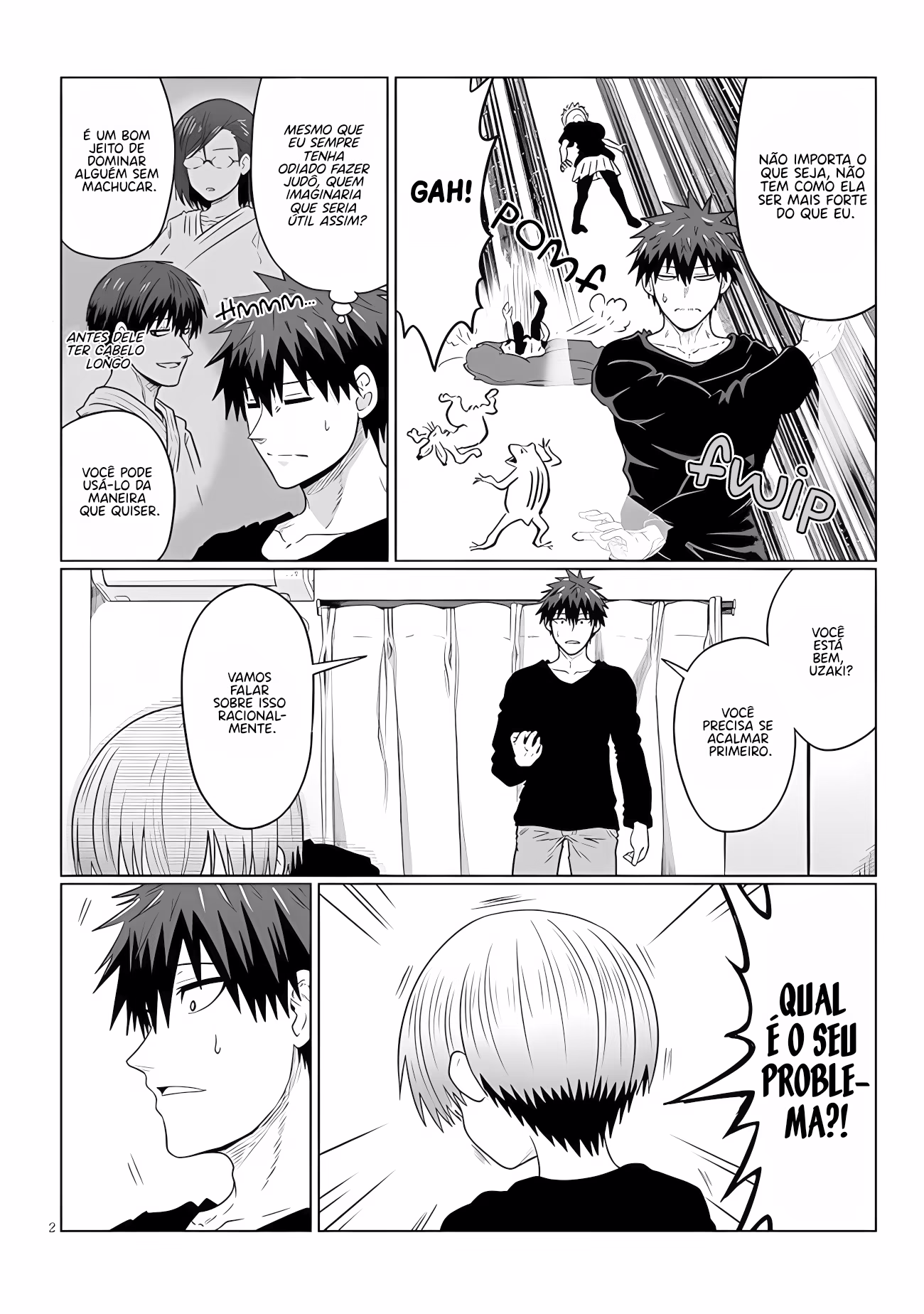 Uzaki-chan wa Asobitai!, capítulo 106.1, página 3