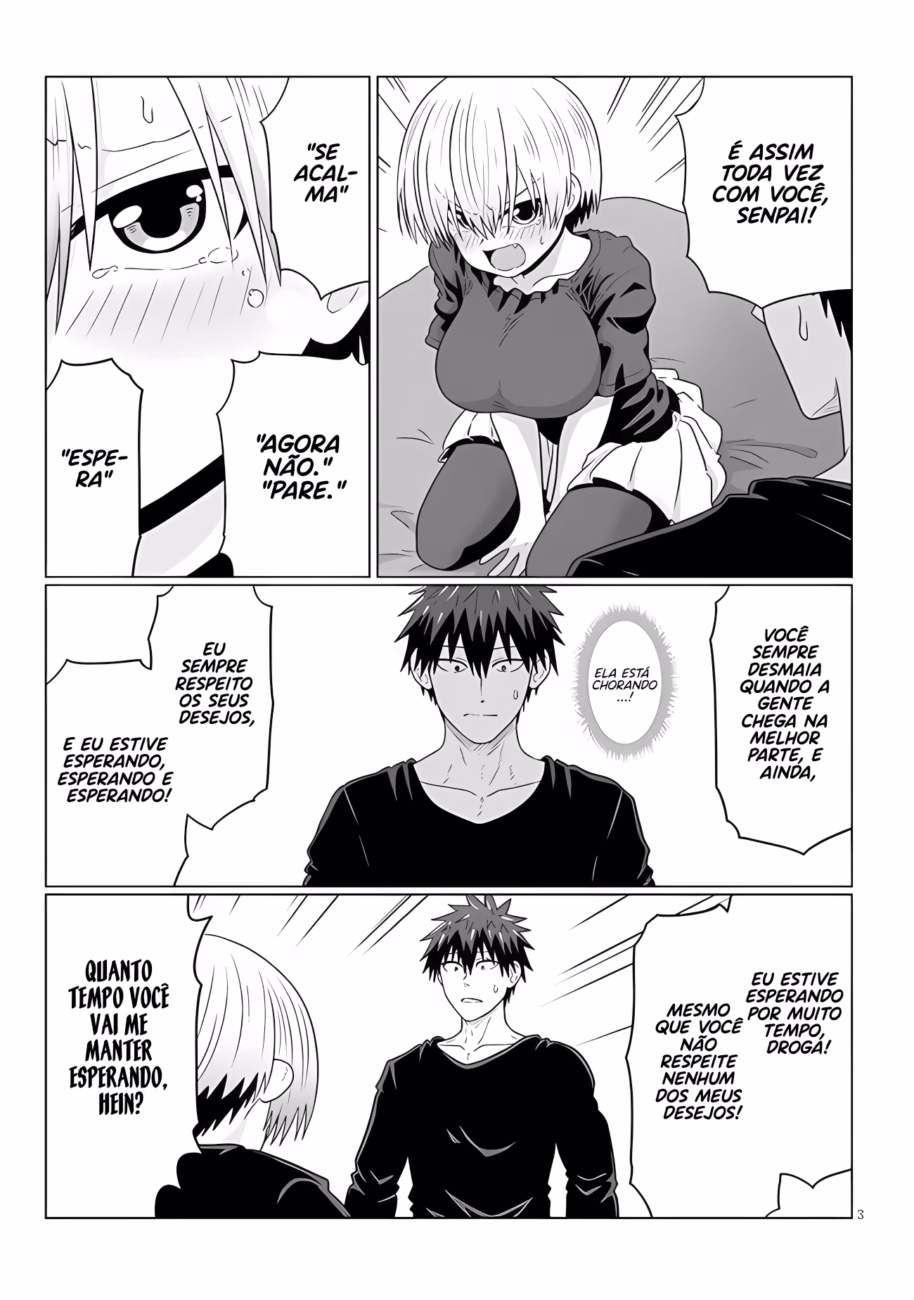 Uzaki-chan wa Asobitai!, capítulo 106.1, página 4