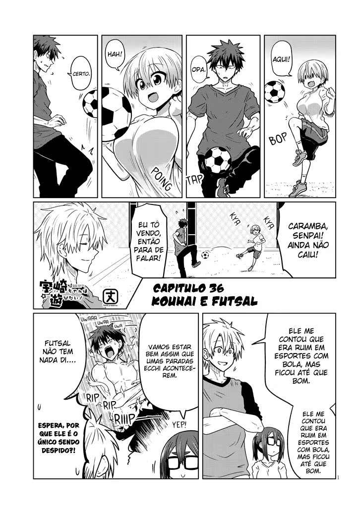 Uzaki-chan wa Asobitai!, capítulo 36, página 2