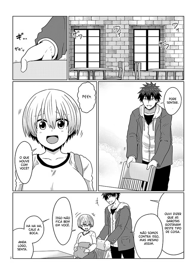 Uzaki-chan wa Asobitai!, capítulo 93, página 3