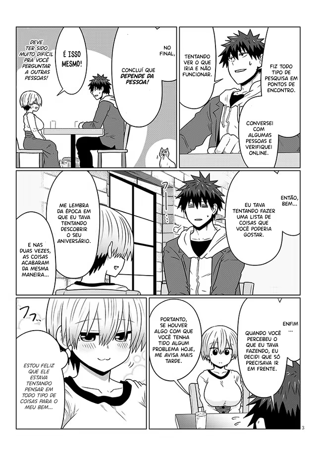 Uzaki-chan wa Asobitai!, capítulo 93, página 4