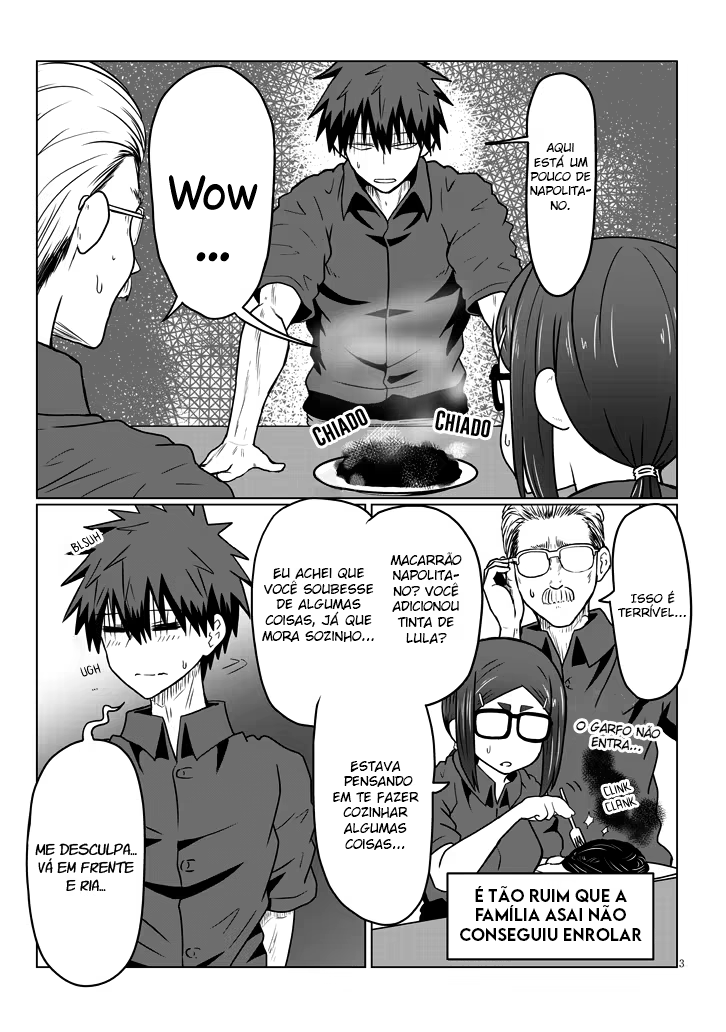 Uzaki-chan wa Asobitai!, capítulo 31, página 4
