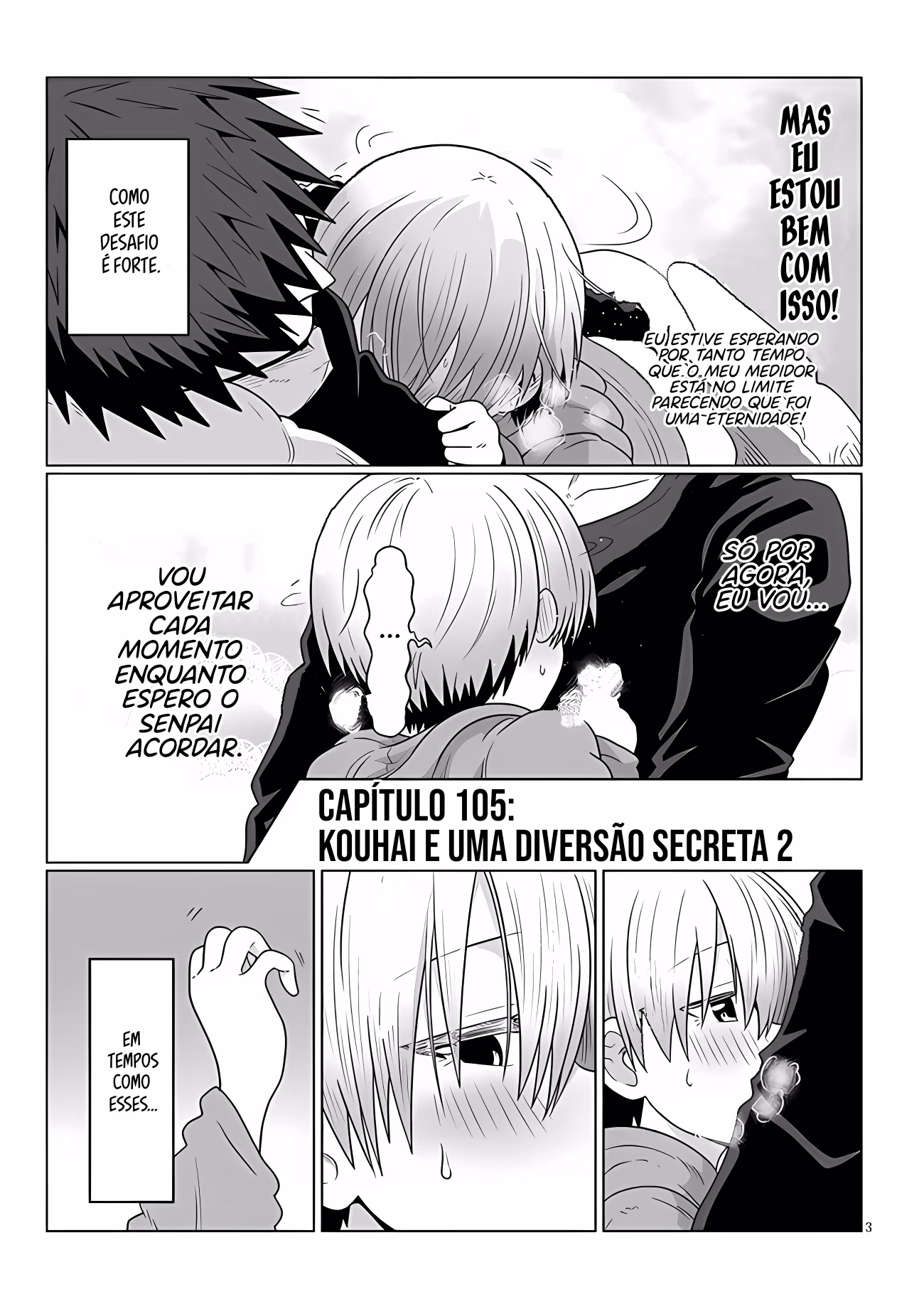 Uzaki-chan wa Asobitai!, capítulo 105, página 4
