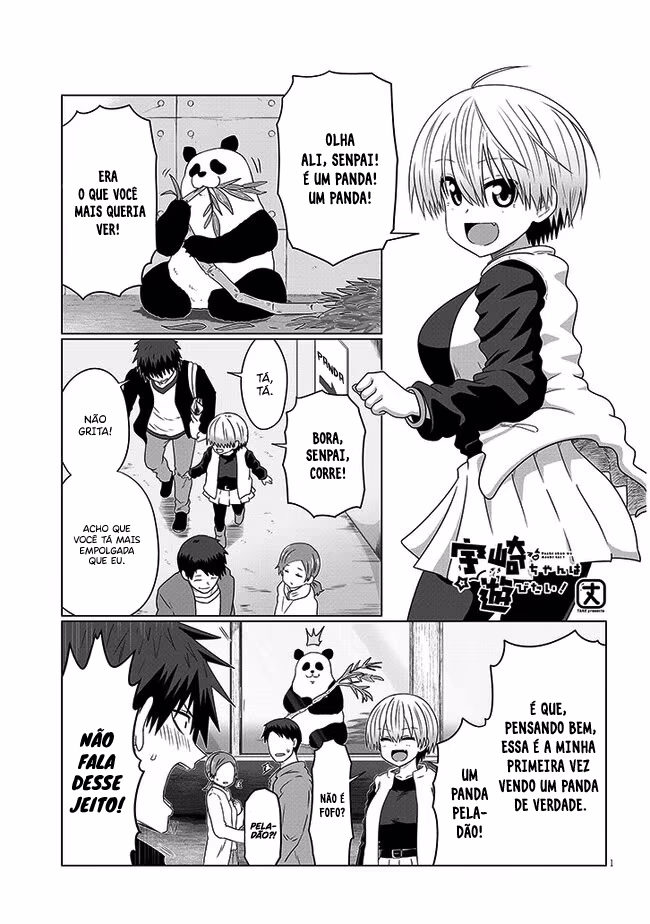 Uzaki-chan wa Asobitai!, capítulo 90, página 2