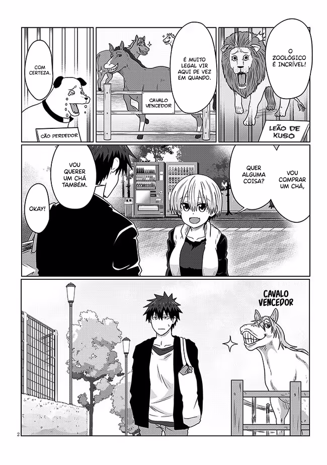 Uzaki-chan wa Asobitai!, capítulo 90, página 3