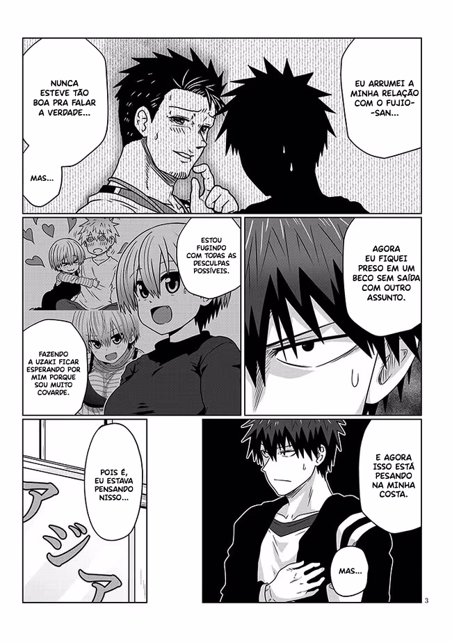 Uzaki-chan wa Asobitai!, capítulo 90, página 4