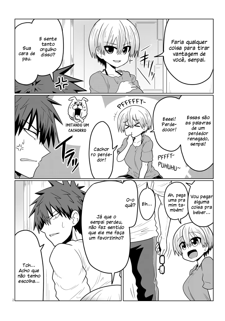 Uzaki-chan wa Asobitai!, capítulo 26, página 3