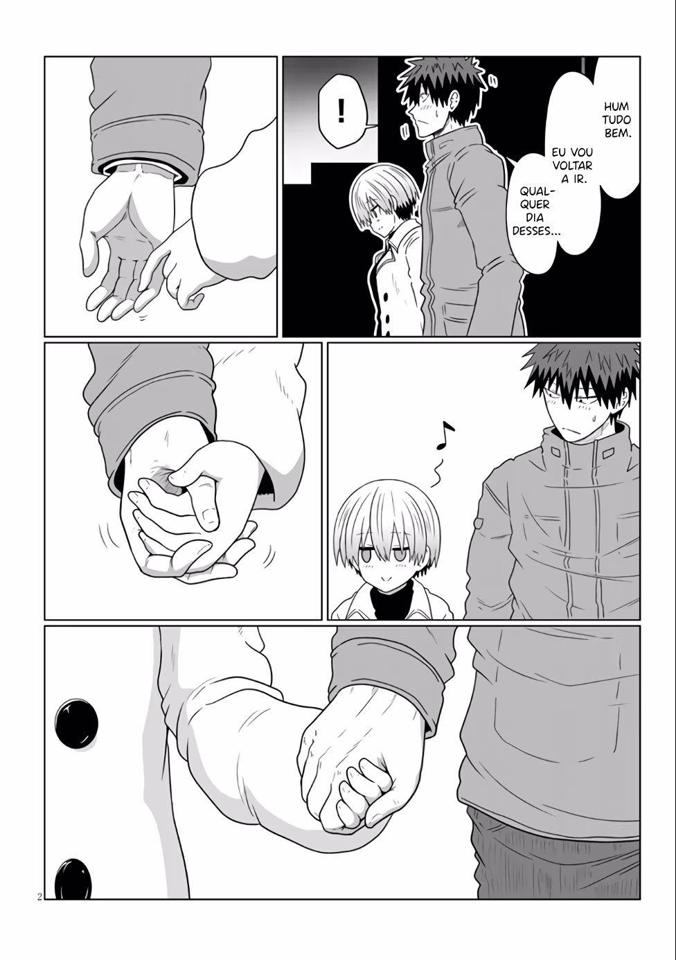 Uzaki-chan wa Asobitai!, capítulo 80.1, página 3
