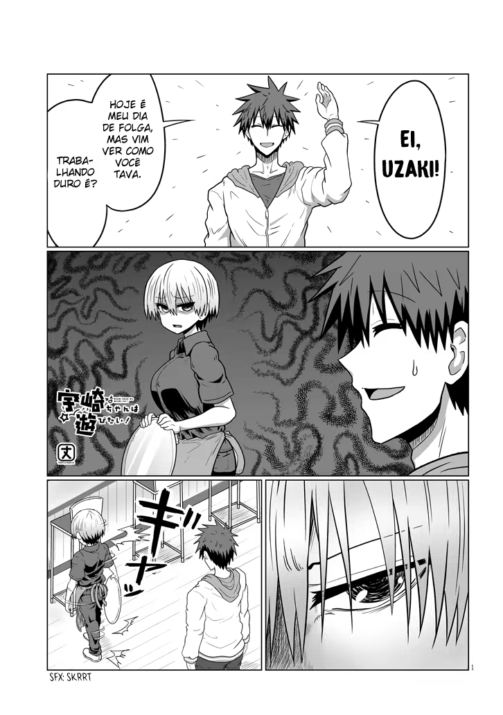 Uzaki-chan wa Asobitai!, capítulo 46, página 2