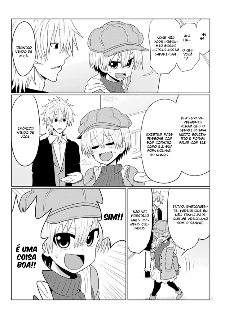 Uzaki-chan wa Asobitai!, capítulo 52, página 4
