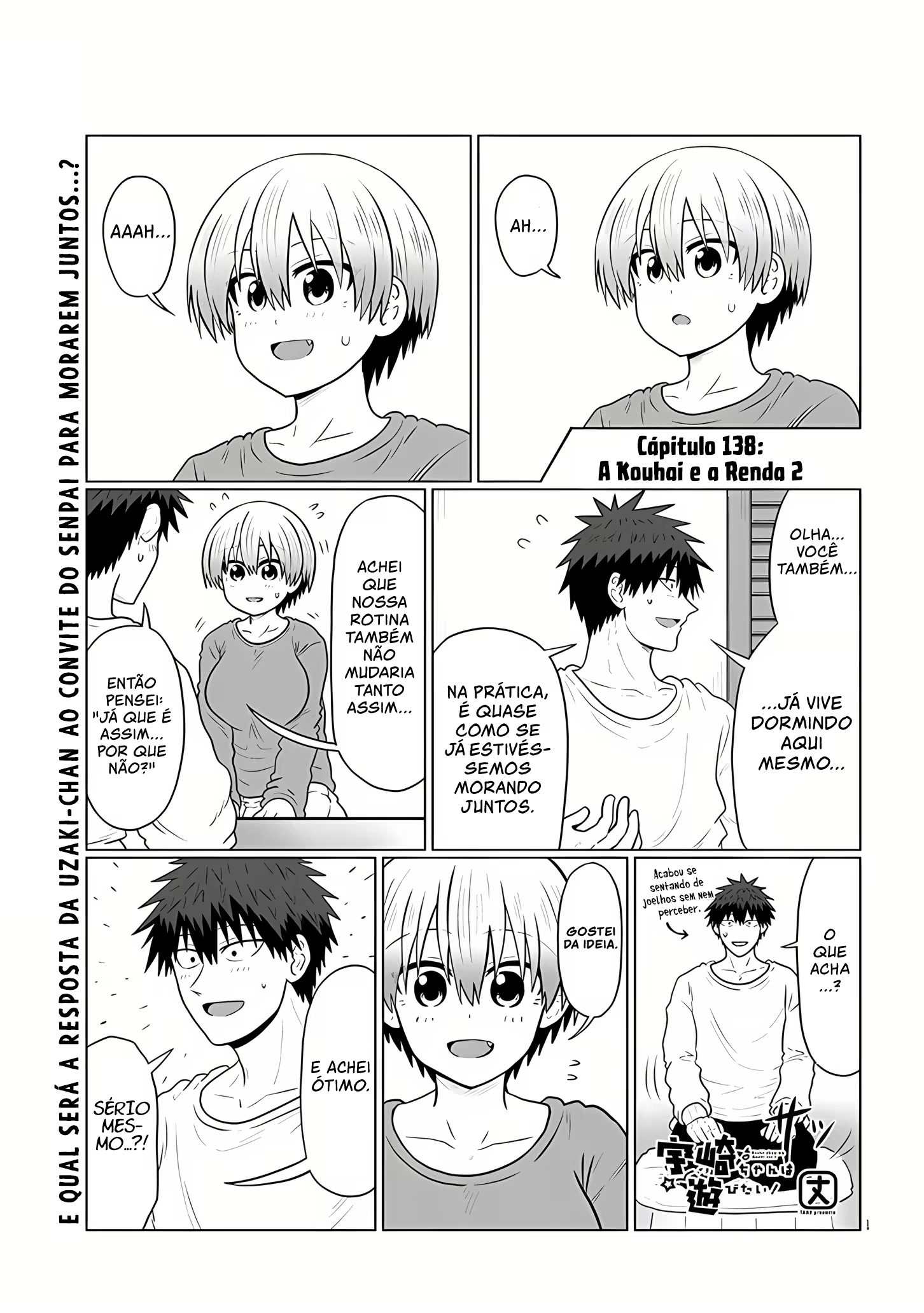 Uzaki-chan wa Asobitai!, capítulo 138, página 4