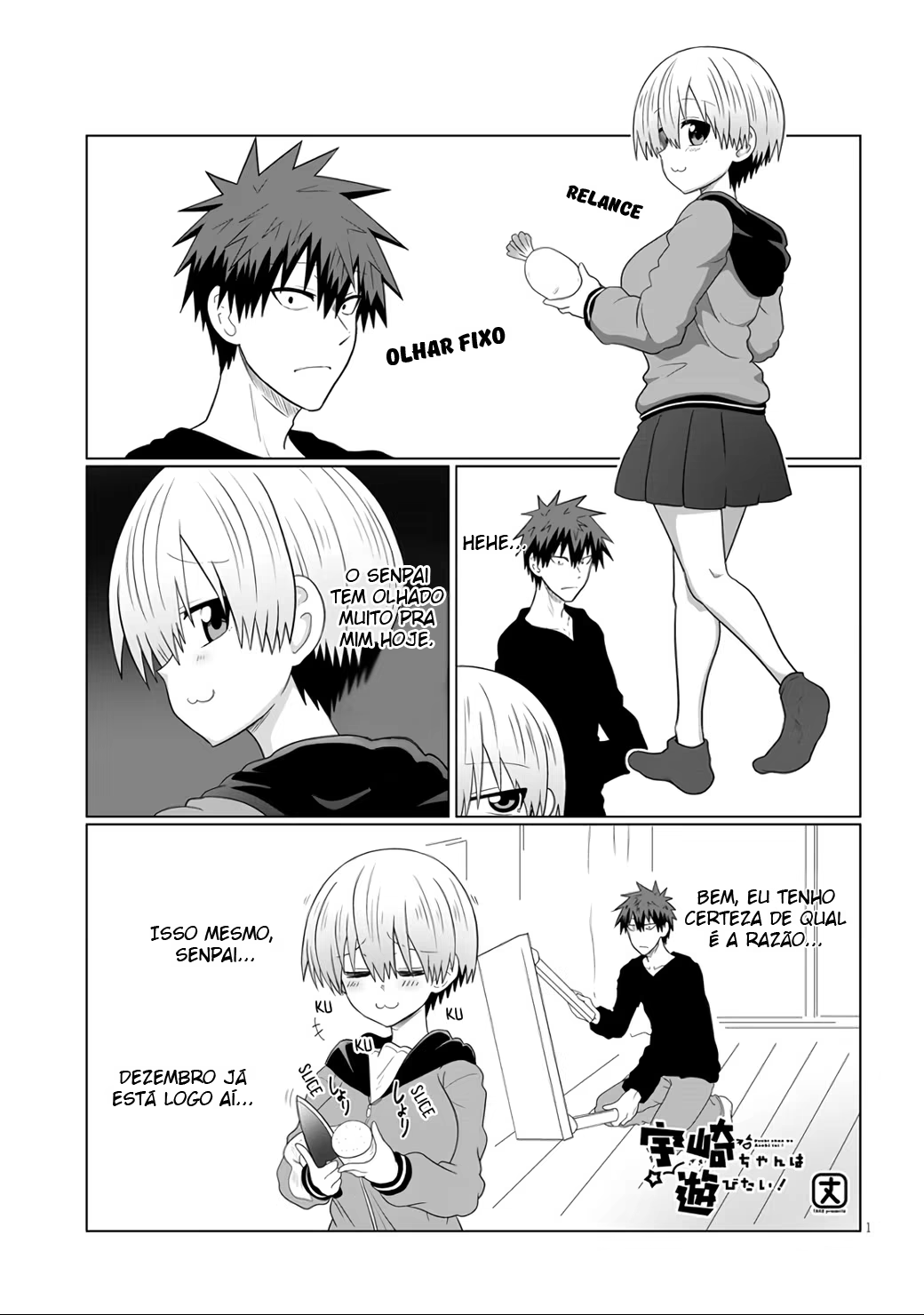 Uzaki-chan wa Asobitai!, capítulo 58, página 2