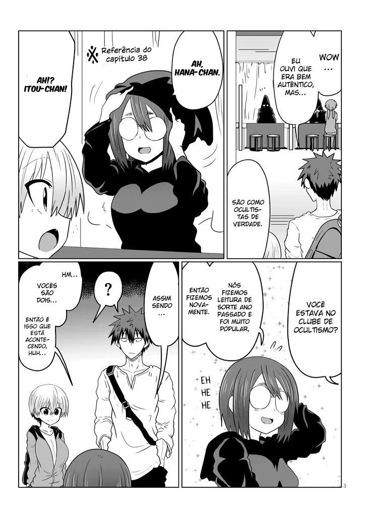 Uzaki-chan wa Asobitai!, capítulo 41, página 4