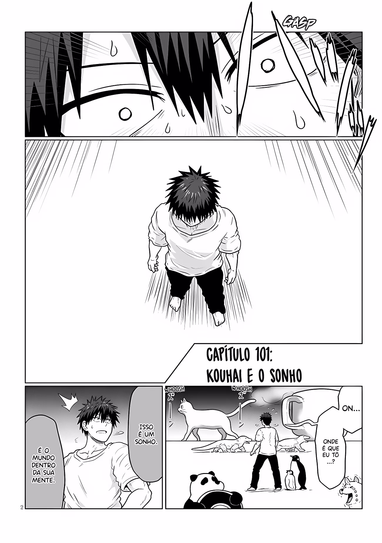 Uzaki-chan wa Asobitai!, capítulo 101, página 3